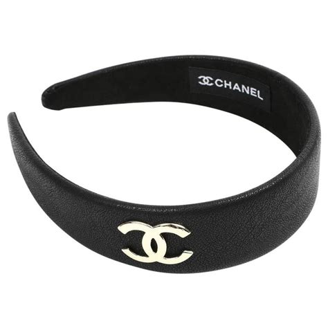 chanel headband etsy|Chanel hats black and silver.